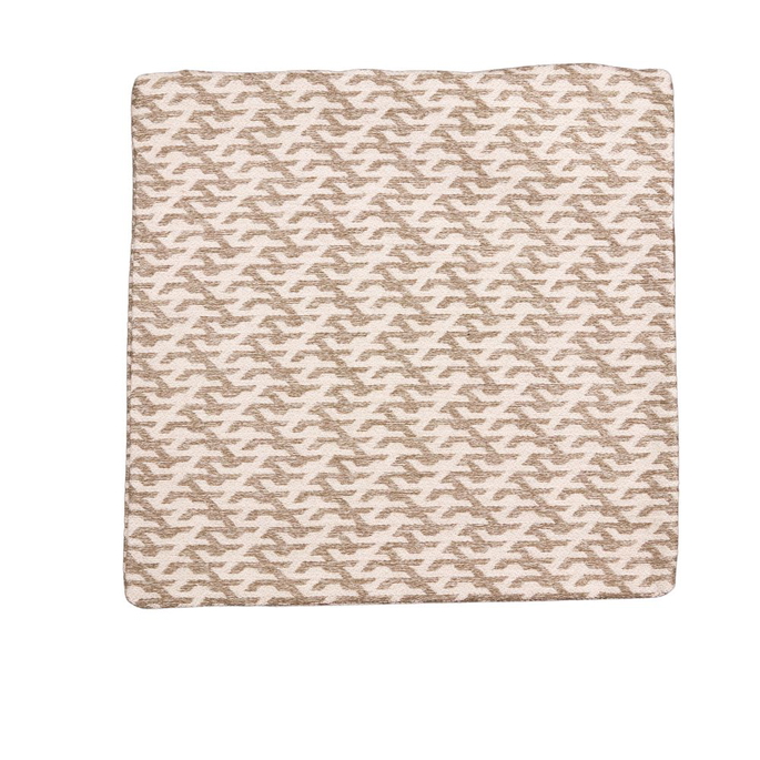 19" x 19" Manhattan Ash Brown Decorative Pillow Cover image 1 of 2