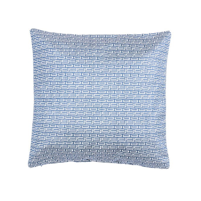 18" x 18" Bakersfield Navy Blue Decorative Pillow Cover image 2 of 2