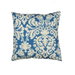 18" x 18" Morris Damask Cobalt Blue Decorative Pillow Cover thumbnail image 2 of 2