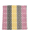 18" x 18" Genevieve Greek Key Lilas Decorative Pillow Cover