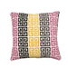 18" x 18" Genevieve Greek Key Lilas Decorative Pillow Cover thumbnail image 2 of 2