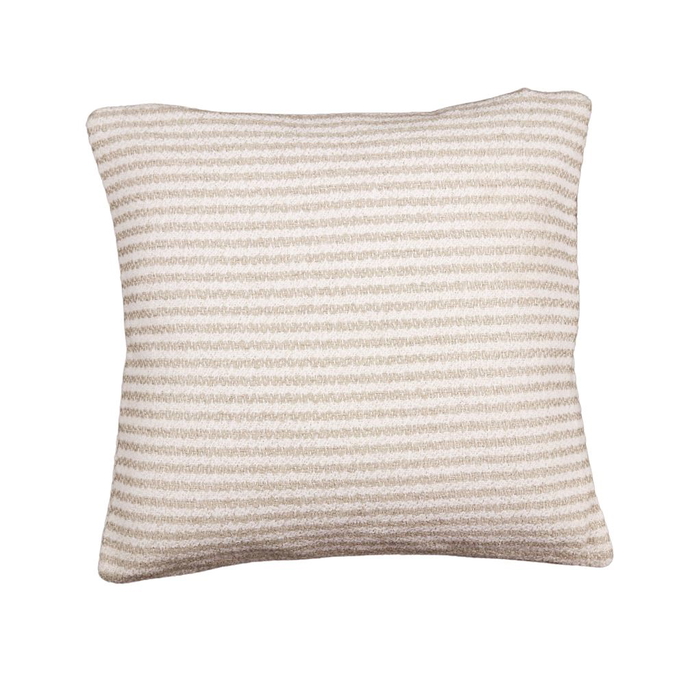18" x 18" Angela Stripe Pebble Decorative Pillow Cover image 2 of 2