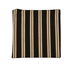 18&quot; x 18&quot; Park Avenue Stripe Black/Gold Decorative Pillow Cover thumbnail image 1 of 2