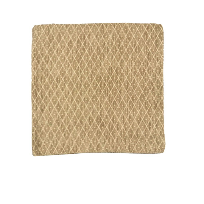 18" x 18" Noori Chenille Ash Grey Decorative Pillow Cover image 1 of 2