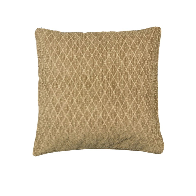 18" x 18" Noori Chenille Ash Grey Decorative Pillow Cover image 2 of 2