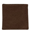 18" x 18" Noori Chenille Brown Decorative Pillow Cover