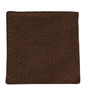 18" x 18" Noori Chenille Brown Decorative Pillow Cover