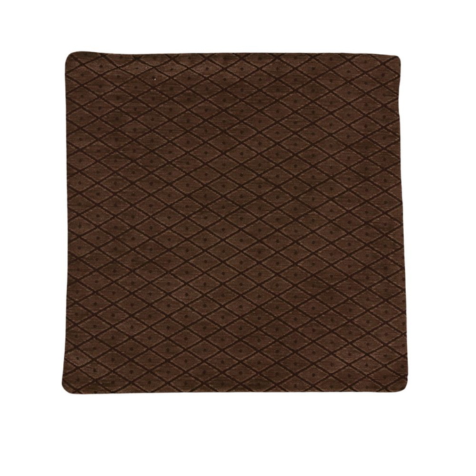 18" x 18" Noori Chenille Brown Decorative Pillow Cover image 1 of 2