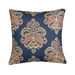18&quot; x 18&quot; Pardah Ikat Indigo Decorative Pillow Cover thumbnail image 2 of 2