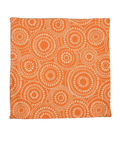 18 inch x 18 inch Saraland Tangerine Decorative Pillow Cover
