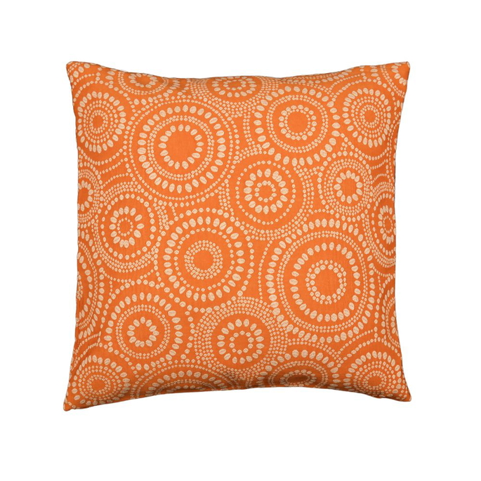 18" x 18" Saraland Tangerine Decorative Pillow Cover image 2 of 2