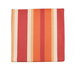 18" x 18" Vivienne Stripe Orange/Pink Decorative Pillow Cover