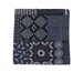 19" x 19" Kantha Patchwork Navy Decorative Pillow Cover thumbnail image 1 of 2