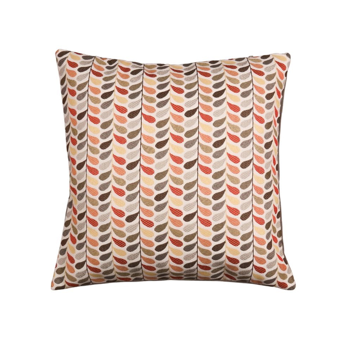 18" x 18" Harmony Blooms Autumn Decorative Pillow Cover image 3 of 3