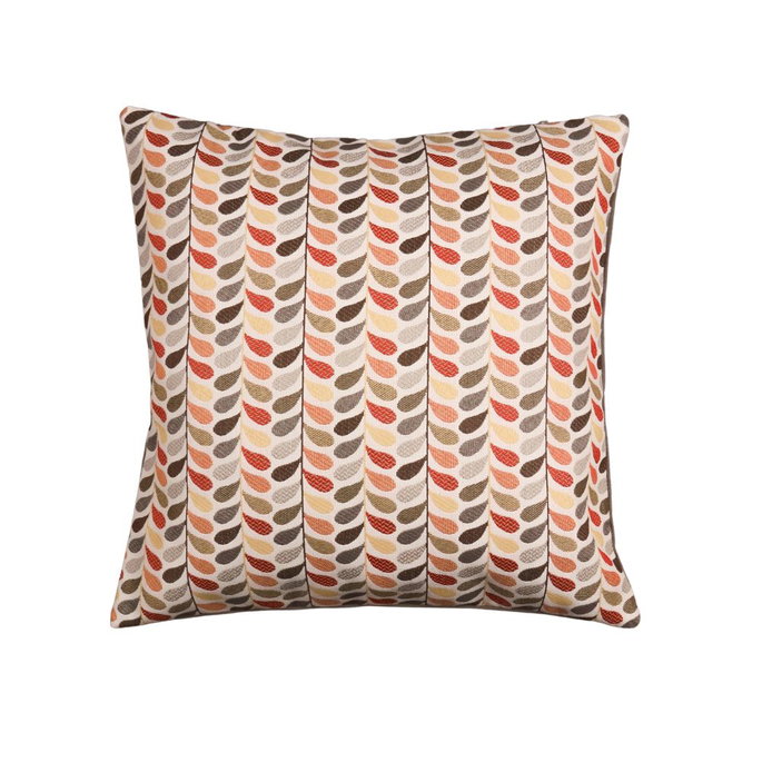 18" x 18" Harmony Blooms Autumn Decorative Pillow Cover image 3 of 3