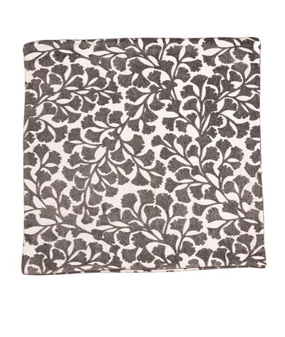 19 inch x 19 inch Addison Chenille Charcoal Decorative Pillow Cover