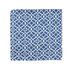 18" x 18" Lovely Lattice Lapis Printed Decorative Pillow Cover thumbnail image 1 of 2