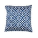 18" x 18" Lovely Lattice Lapis Printed Decorative Pillow Cover thumbnail image 2 of 2