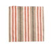 19" x 19" Montecito Distressed Stripe Sienna/Natural Decorative Pillow Cover