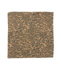 18" x 18" Kanefield Leopard Blue/Gold Decorative Pillow Cover