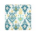 18" x 18" Stella Ikat Emerald Decorative Pillow Cover