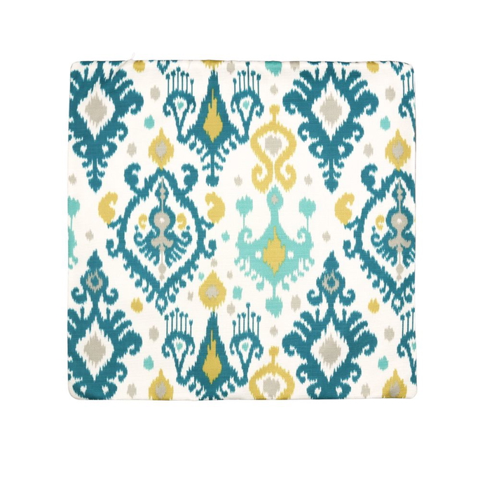 18" x 18" Stella Ikat Emerald Decorative Pillow Cover image 1 of 2
