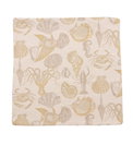 19" x 19" Layton Sea Life Ash/Gold Decorative Pillow Cover