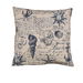 19&quot; x 19&quot; Postal Blue Decorative Pillow Cover thumbnail image 3 of 3