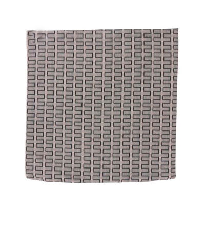 18 inch x 18 inch Denver Banker Grey Decorative Pillow Cover