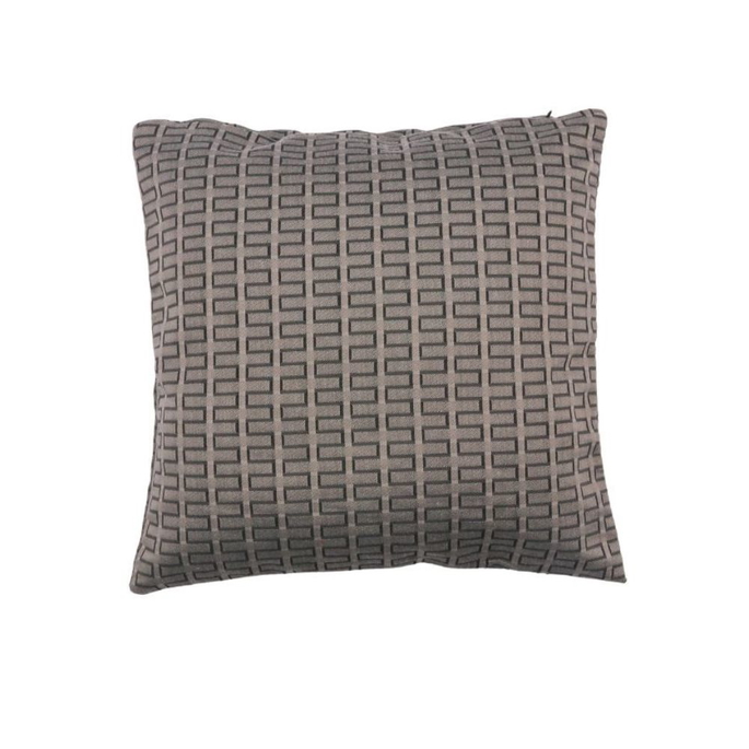 18" x 18" Denver Banker Grey Decorative Pillow Cover image 2 of 2