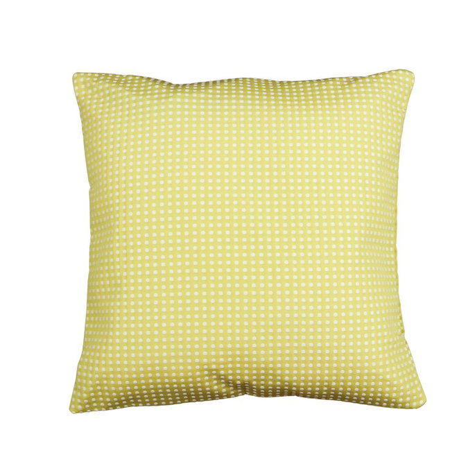 18" x 18" Dotty Green/White Decorative Pillow Cover image 2 of 2