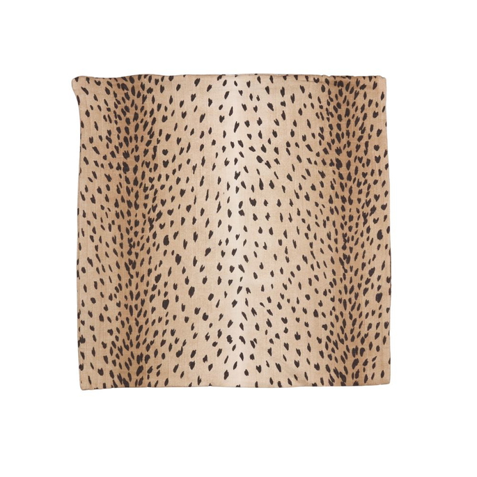 19" x 19" Cheetah Spots Decorative Pillow Cover image 1 of 2