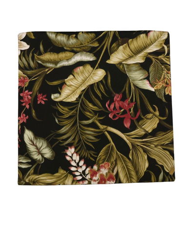 20 inch x 20 inch Wailea Coast Sun N Shade Ebony Decorative Pillow Cover