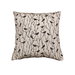 18" x 18" Bird Silhouette Black Decorative Pillow Cover thumbnail image 2 of 2