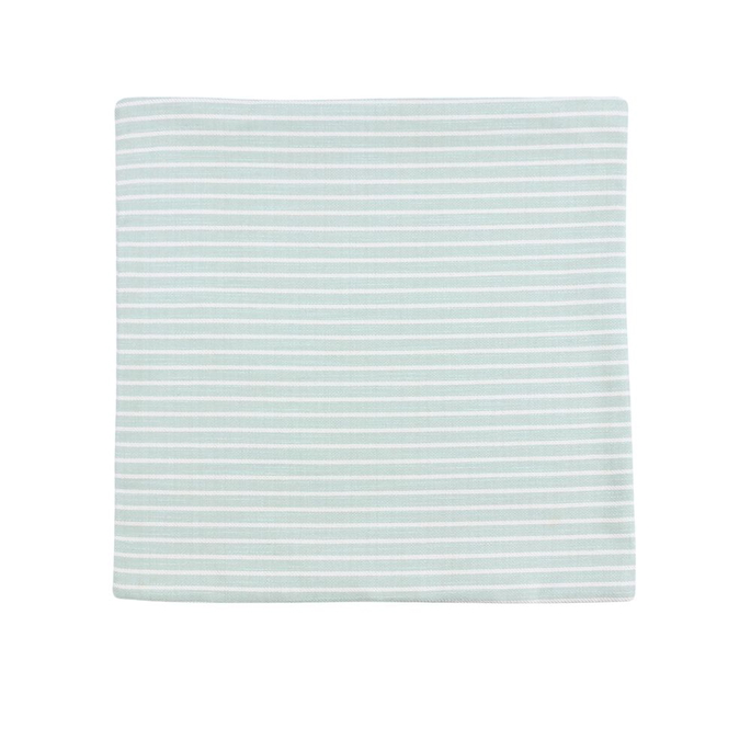 18" x 18" Harrison Stripe Mint Decorative Pillow Cover image 1 of 2