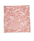 18" x 18" Deer Trail Chenille Pastel Pink Decorative Pillow Cover