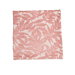 18" x 18" Deer Trail Chenille Pastel Pink Decorative Pillow Cover thumbnail image 1 of 2