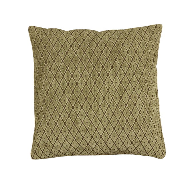 18" x 18" Noori Chenille Green Decorative Pillow Cover image 2 of 2
