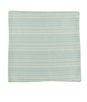18" x 18" Khadi Stripe Blue/ Green Decorative Pillow Cover