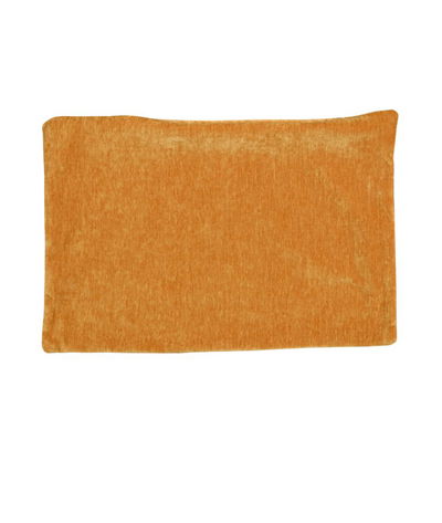 12 inch x 21 inch Rebus Velvet Gold Decorative Pillow Cover