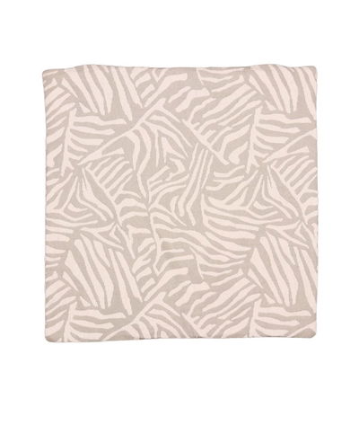 18 inch x 18 inch Zebra Grey Decorative Pillow Cover