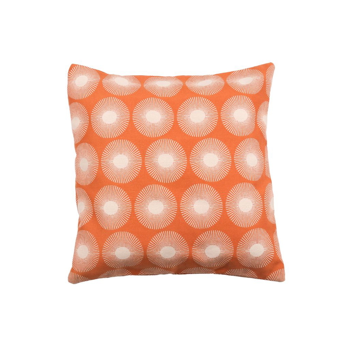18" x 18" Evelia Sunburst Amber Decorative Pillow Cover image 2 of 2