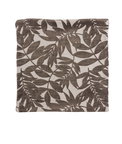 18" x 18" Deer Trail Chenille Grey Decorative Pillow Cover