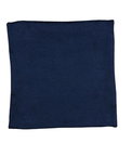 18" x 18" Lotus Navy Decorative Pillow Cover
