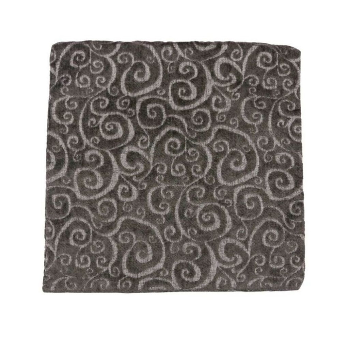 18" x 18" Enchanted Scrolls Ash Decorative Pillow Cover image 1 of 2