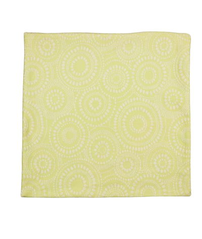 19 inch x 19 inch Saraland Lime Decorative Pillow Cover