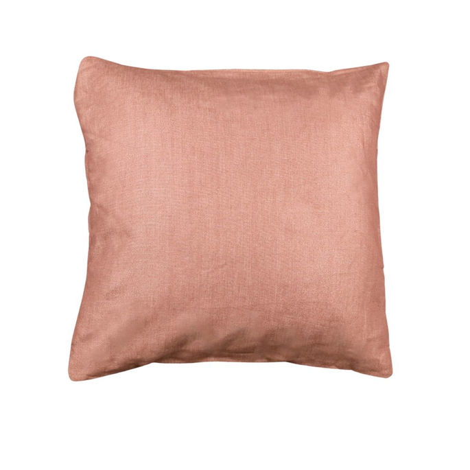 18" x 18" Rose Gold Shimmer Decorative Pillow Cover image 2 of 2