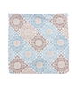 18" x 18" Waverly Sweet Things Spa Teal/Taupe Decorative Pillow Cover