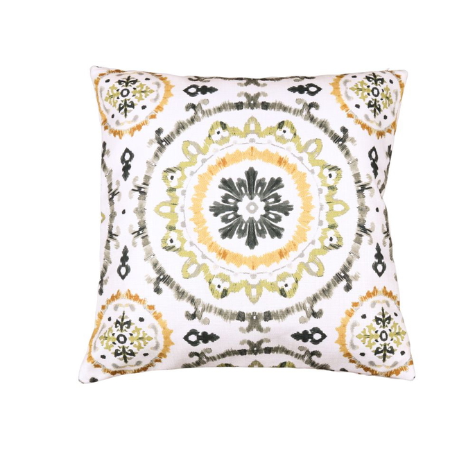 18" x 18" Wilmington Chartreuse Decorative Pillow Cover image 2 of 2