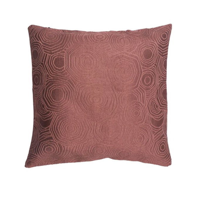 19" x 19" Lotus Amethyst Decorative Pillow Cover image 2 of 2